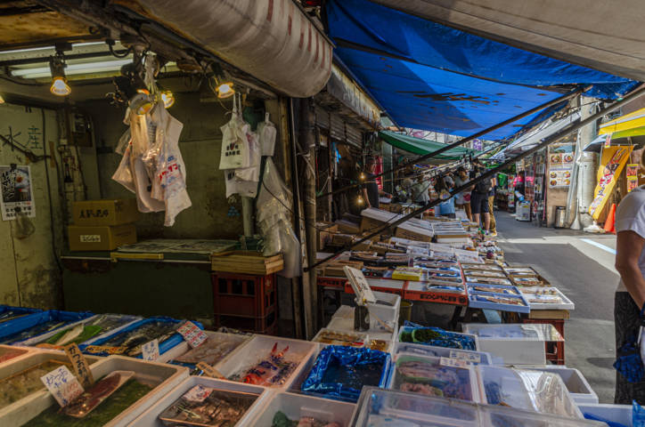 184 - Tokyo - barrio de Ginza - mercado de Tsukiji